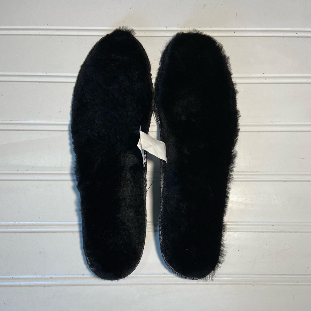 EVA Shearling Women's 1 Pair Black Orthotic Inserts for Size 7 New